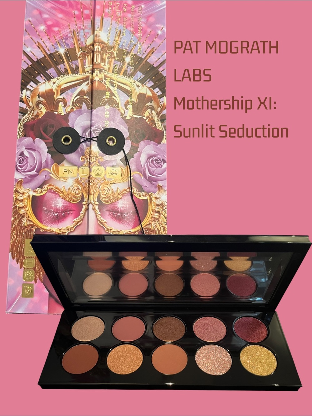 NWT PAT McGRATH LABS Mothership XI: Sunlit Seduction Eyeshadow Palette